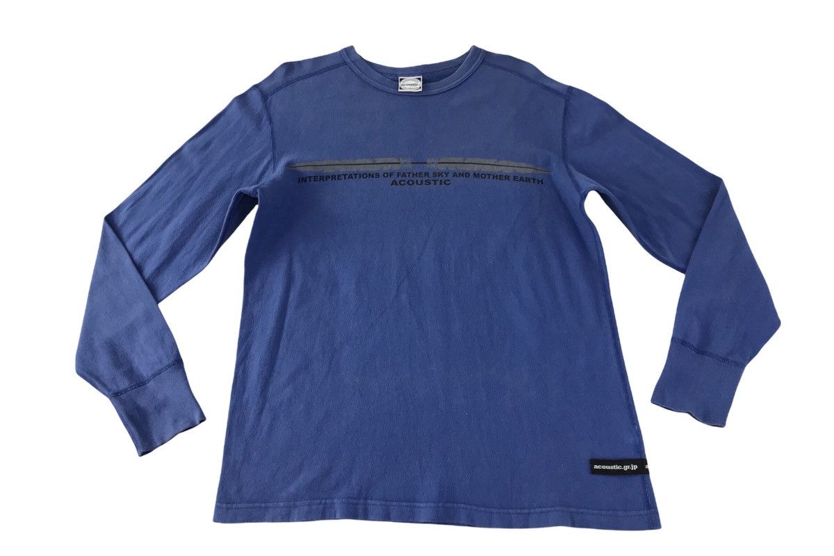 Japanese Brand Japanese Brand Acoustic.Gr.Jp Long Sleeve Tee Size US M / EU 48-50 / 2 - 1 Thumbnail
