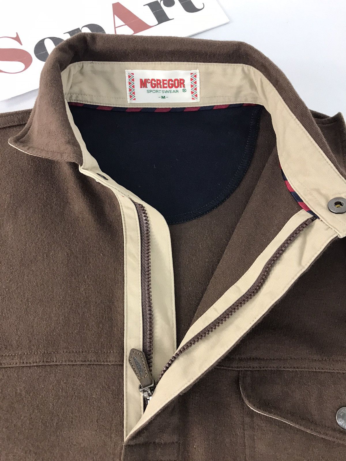McGregor McGregor Long Sleeve Single Pocket Polo Tee Size US M / EU 48-50 / 2 - 6 Thumbnail