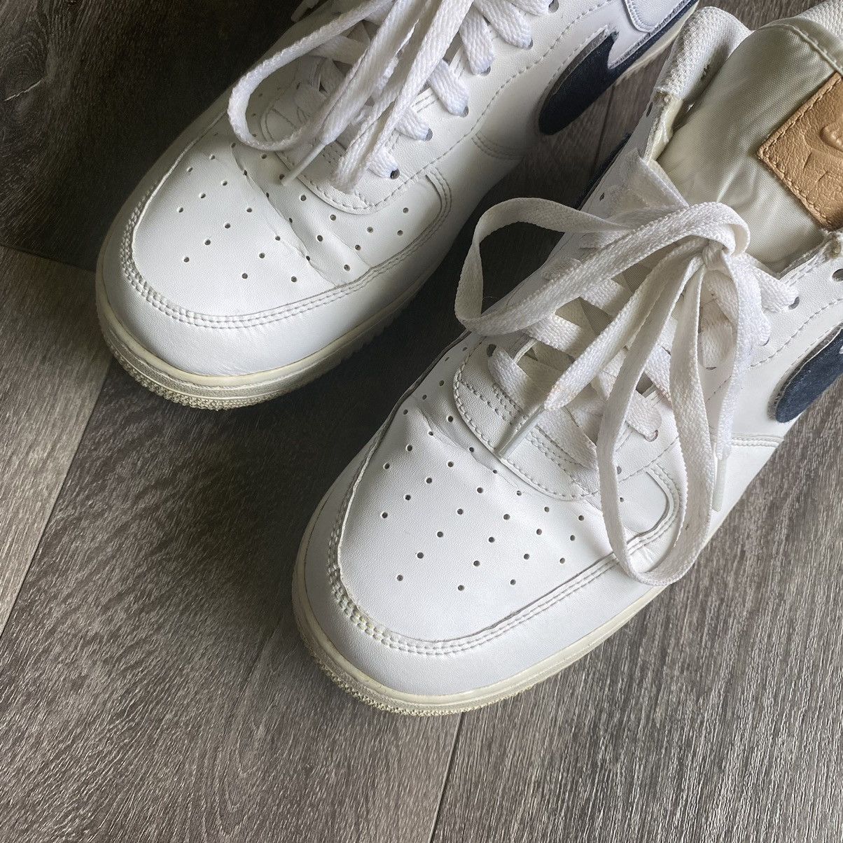 Nike × Vintage Vintage Nike Air Force 1 Low Removable Swoosh Pack White 07 Size US 12 / EU 45 - 9 Thumbnail