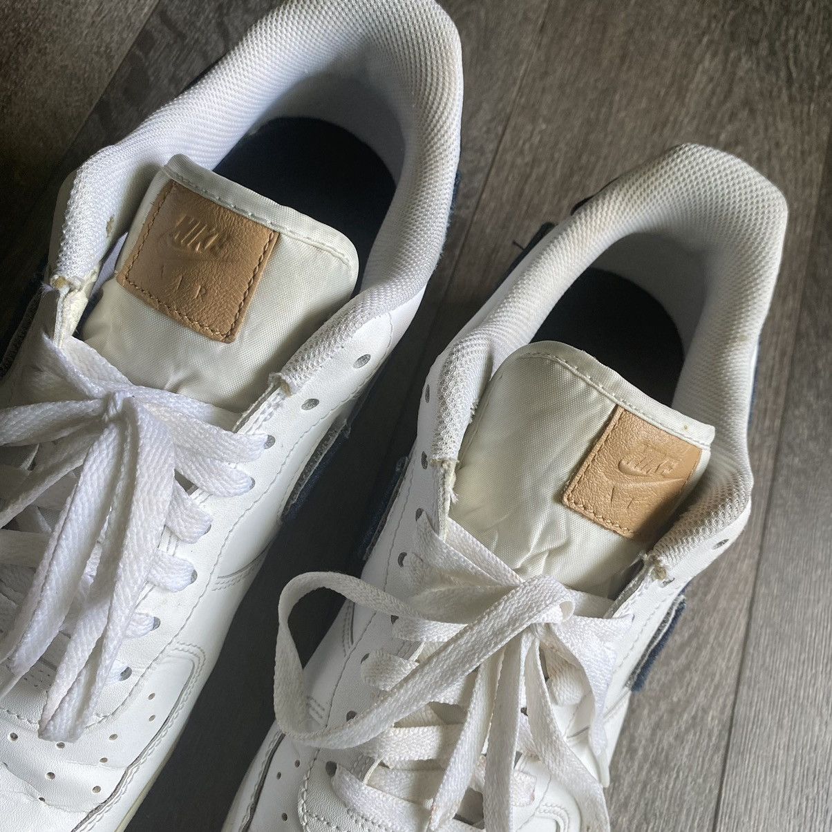 Nike × Vintage Vintage Nike Air Force 1 Low Removable Swoosh Pack White 07 Size US 12 / EU 45 - 10 Thumbnail