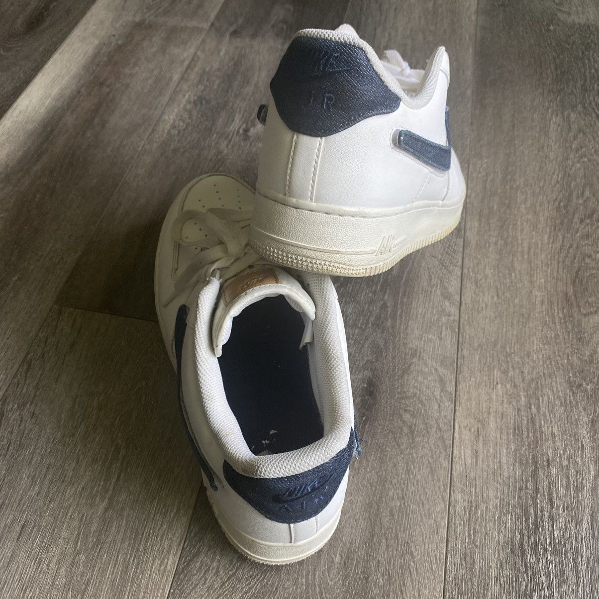 Nike × Vintage Vintage Nike Air Force 1 Low Removable Swoosh Pack White 07 Size US 12 / EU 45 - 7 Thumbnail