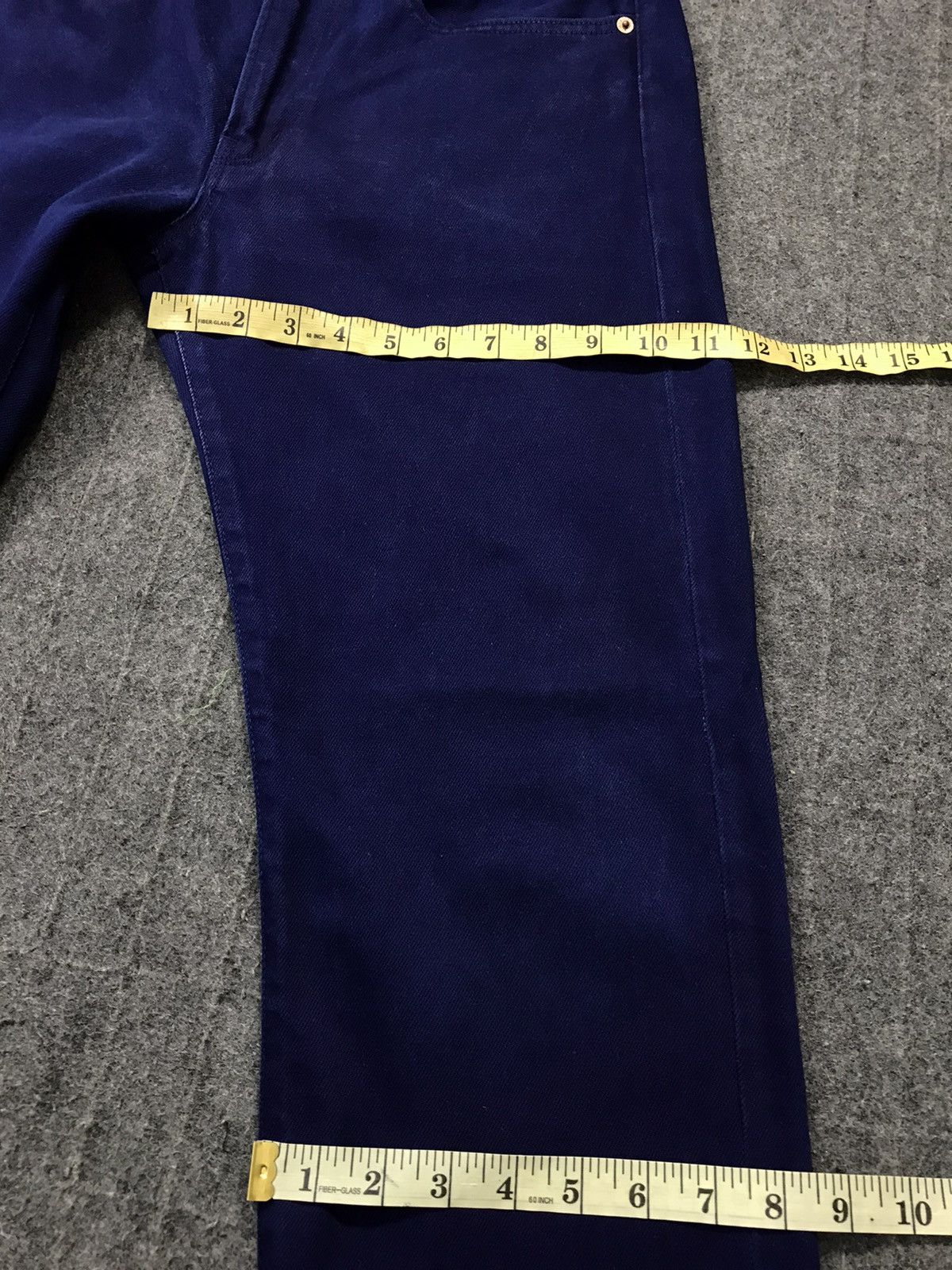 Japanese Brand × Okura × Vintage Vintage Okura X Hr,Market Blue Colour Jeans Made In Japan Size US 31 - 19 Thumbnail