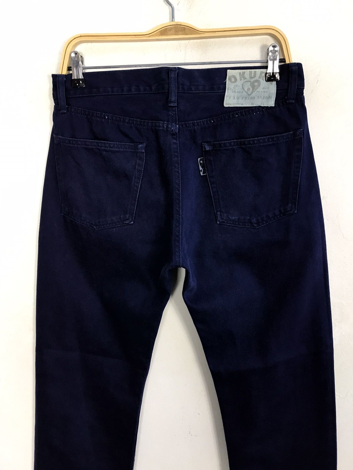 Japanese Brand × Okura × Vintage Vintage Okura X Hr,Market Blue Colour Jeans Made In Japan Size US 31 - 10 Thumbnail