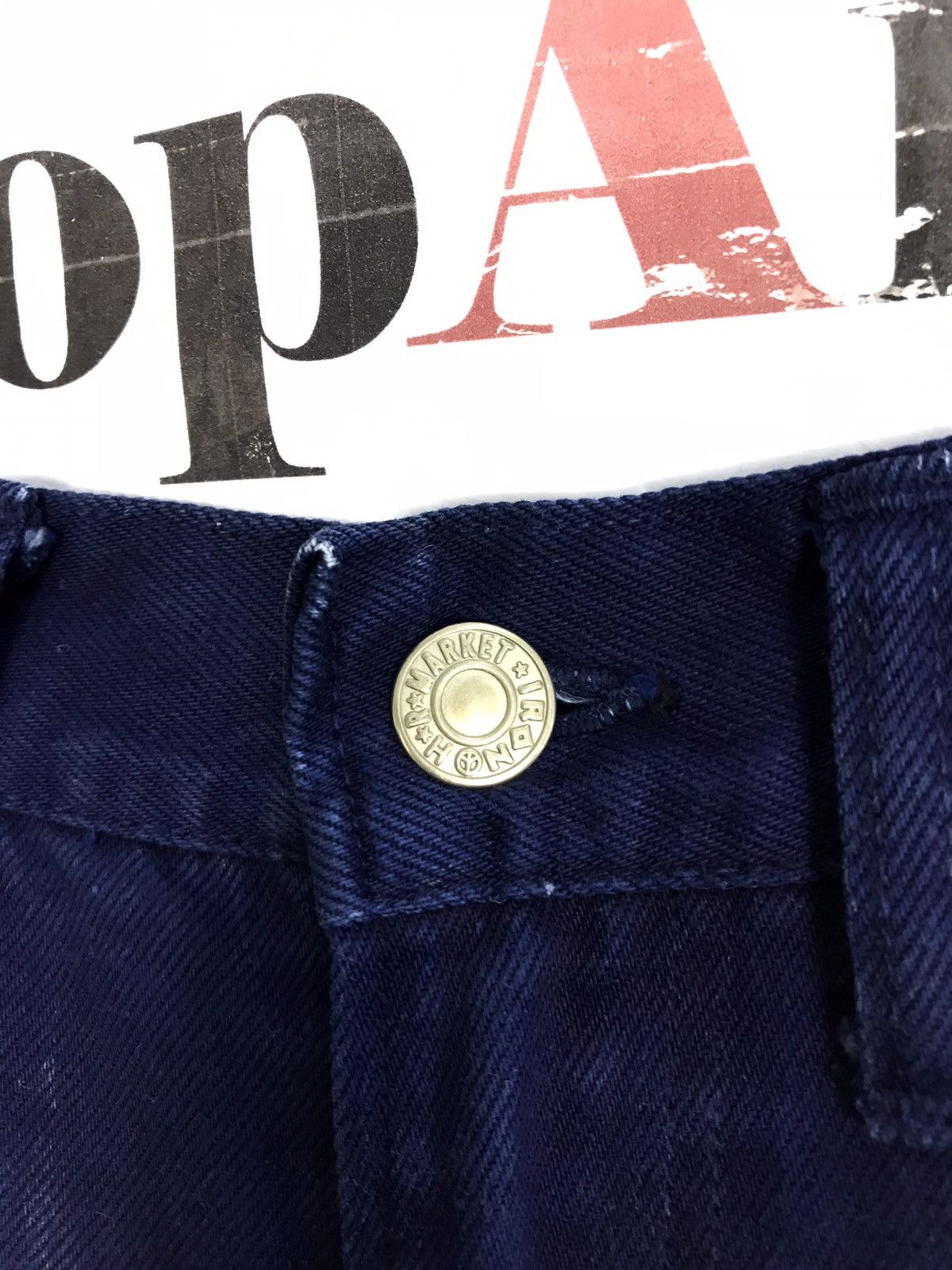 Japanese Brand × Okura × Vintage Vintage Okura X Hr,Market Blue Colour Jeans Made In Japan Size US 31 - 7 Thumbnail
