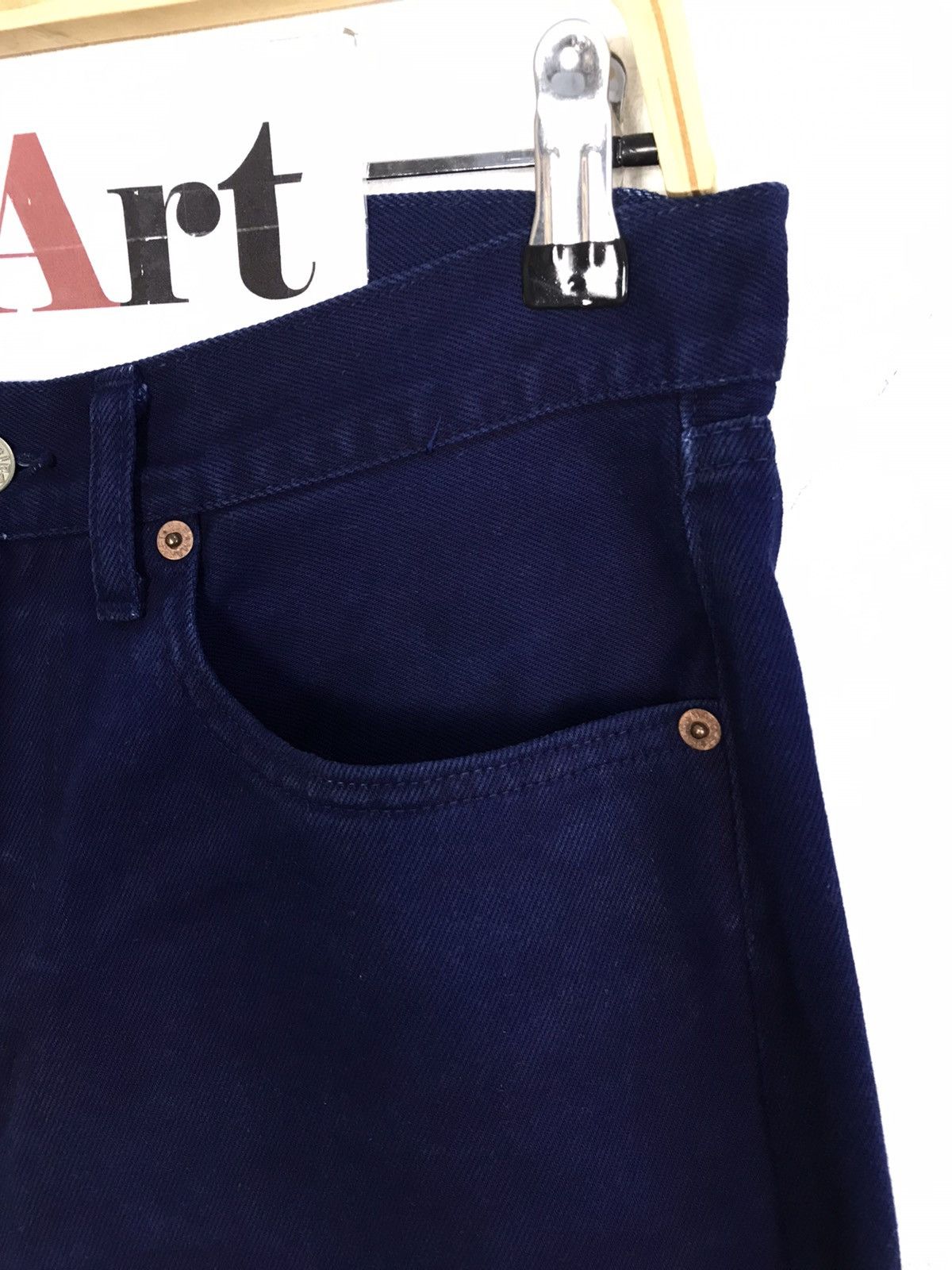 Japanese Brand × Okura × Vintage Vintage Okura X Hr,Market Blue Colour Jeans Made In Japan Size US 31 - 5 Thumbnail