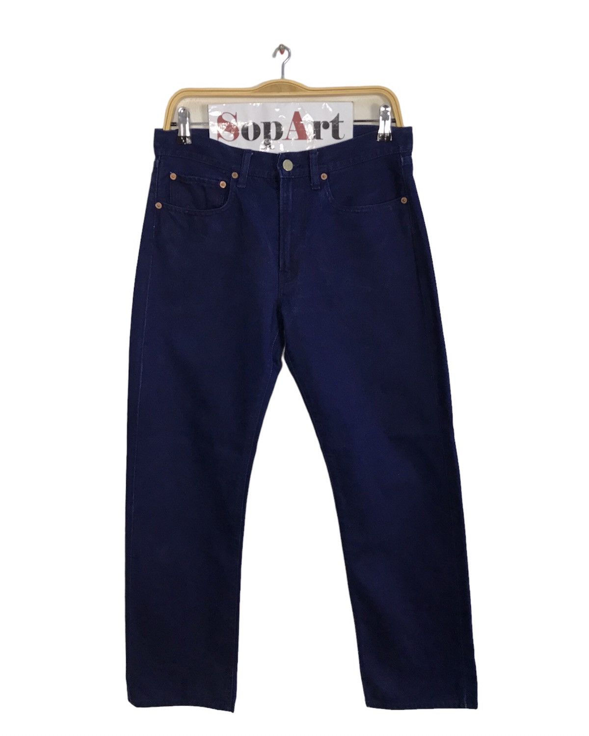 image of Okura X Hr,market Blue Colour Jeans Made In Japan, Men's (Size 31)
