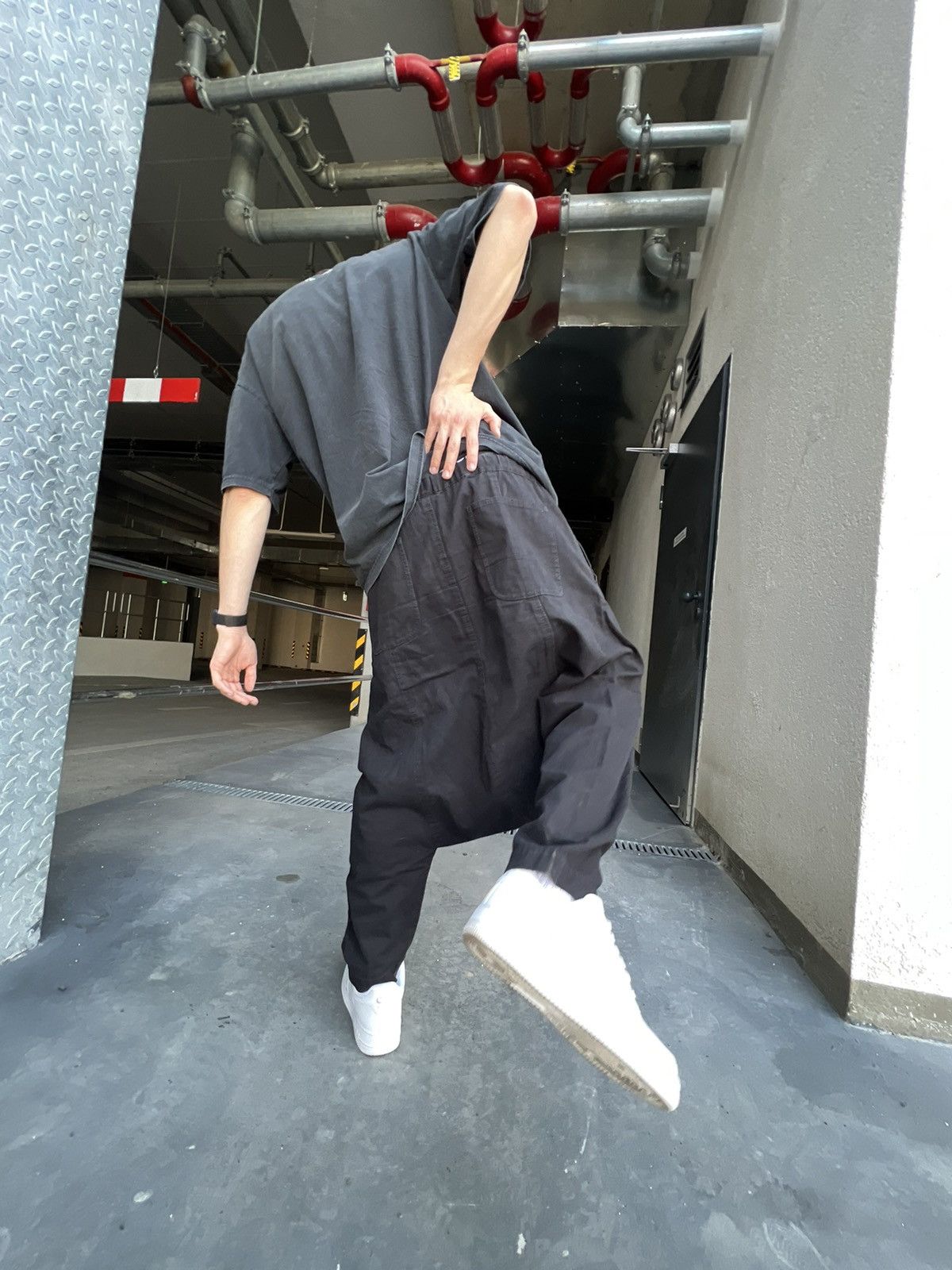image of Avant Garde x Comme Des Garcons Comme Des Garçons Pants Yohji Style in Black, Men's (Size 32)