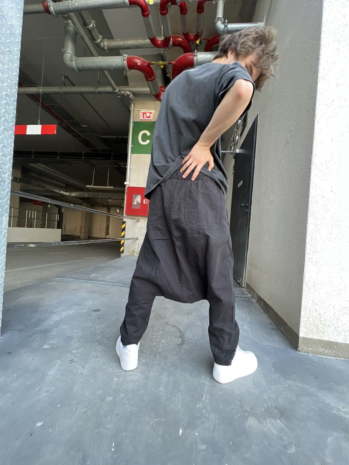 Comme des Garcons × Japanese Brand Comme Des Garçons Pants Yohji Style Size US 32 / EU 48 - 3 Thumbnail