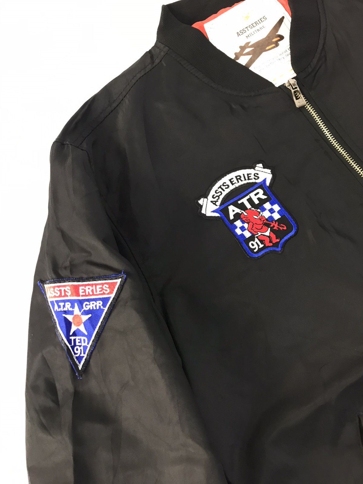 Japanese Brand Asst series Military USAF Grant Heights Base Flight Bomber Size US L / EU 52-54 / 3 - 4 Thumbnail
