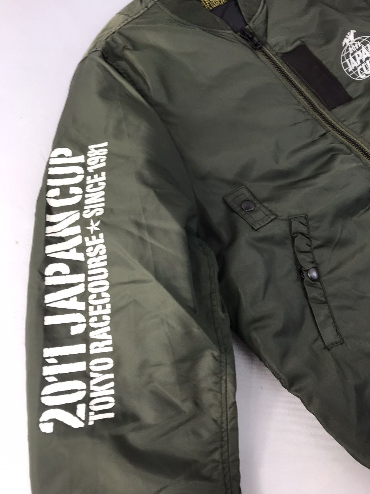 Vintage Japan Cup Tokyo Race MA-1 Bomber Flyer Intermediate Flight Size US M / EU 48-50 / 2 - 5 Thumbnail