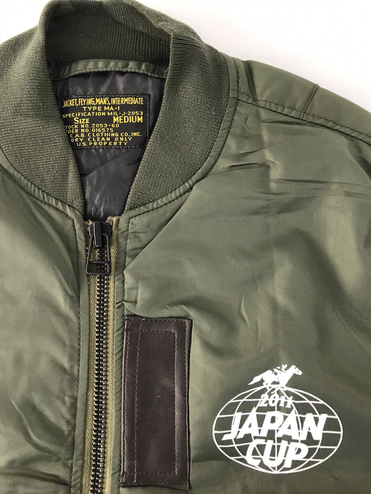 Vintage Japan Cup Tokyo Race MA-1 Bomber Flyer Intermediate Flight Size US M / EU 48-50 / 2 - 4 Thumbnail