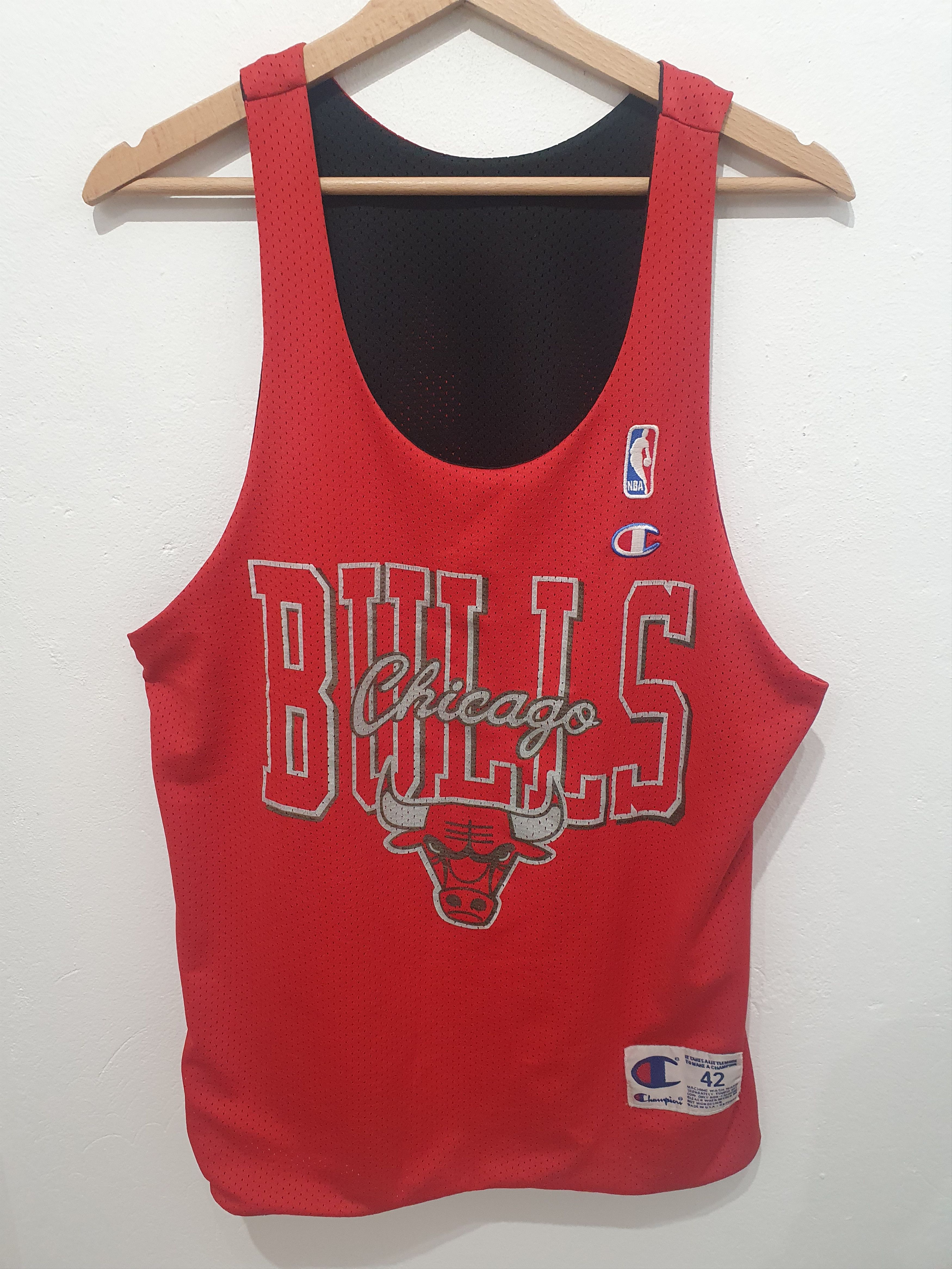 image of Champion Nba Size 42 S / M Nba Jersey in Red, Men's