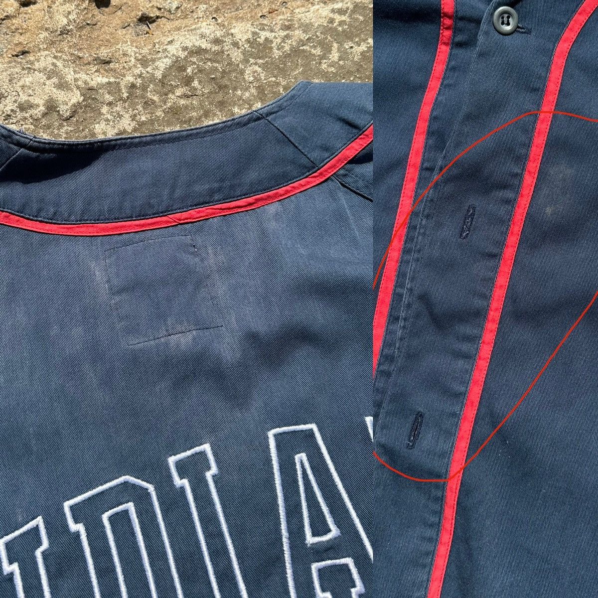 MLB × Majestic × Vintage Vintage 90s MLB Cleveland Indians Jersey T-Shirt Size US L / EU 52-54 / 3 - 10 Thumbnail