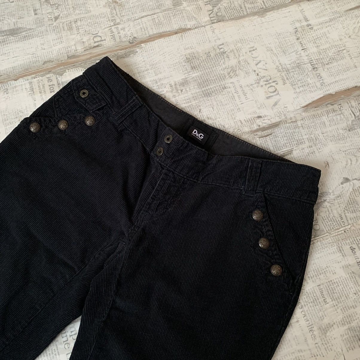 Dolce & Gabbana Woman Dolce & Gabbana corduroy pants Size 30" / US 8 / IT 44 - 4 Thumbnail