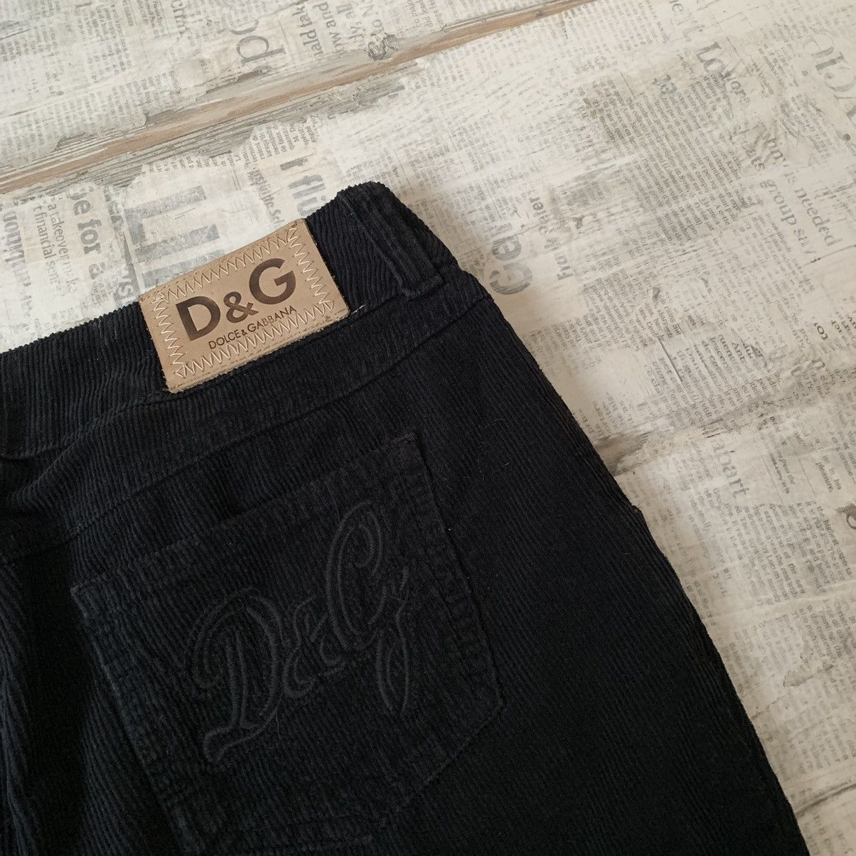 Dolce & Gabbana Woman Dolce & Gabbana corduroy pants Size 30" / US 8 / IT 44 - 1 Thumbnail