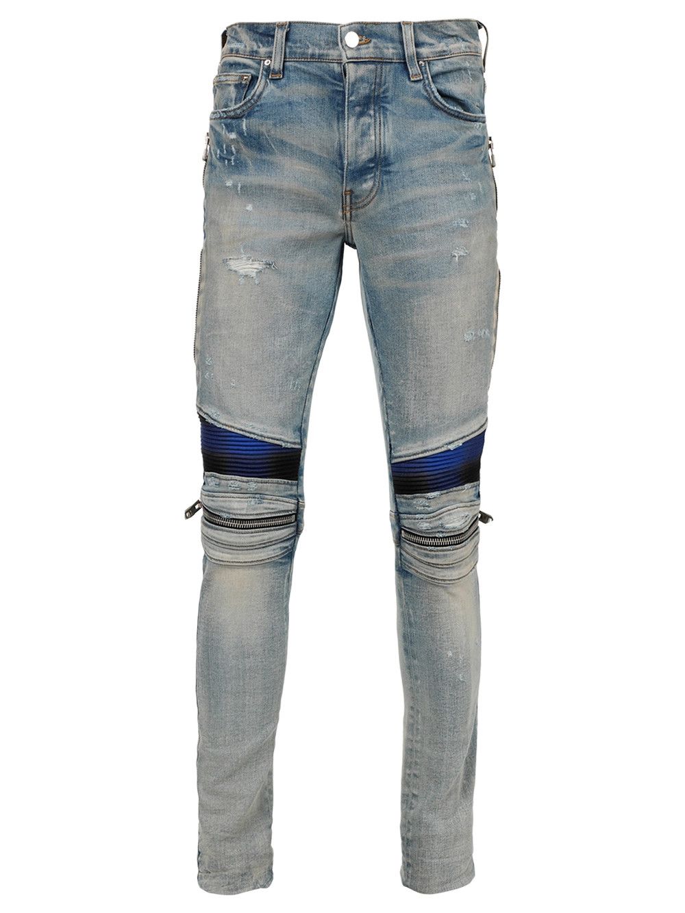 Amiri Amiri Plaid MX2 Clay Indigo Jeans | Grailed