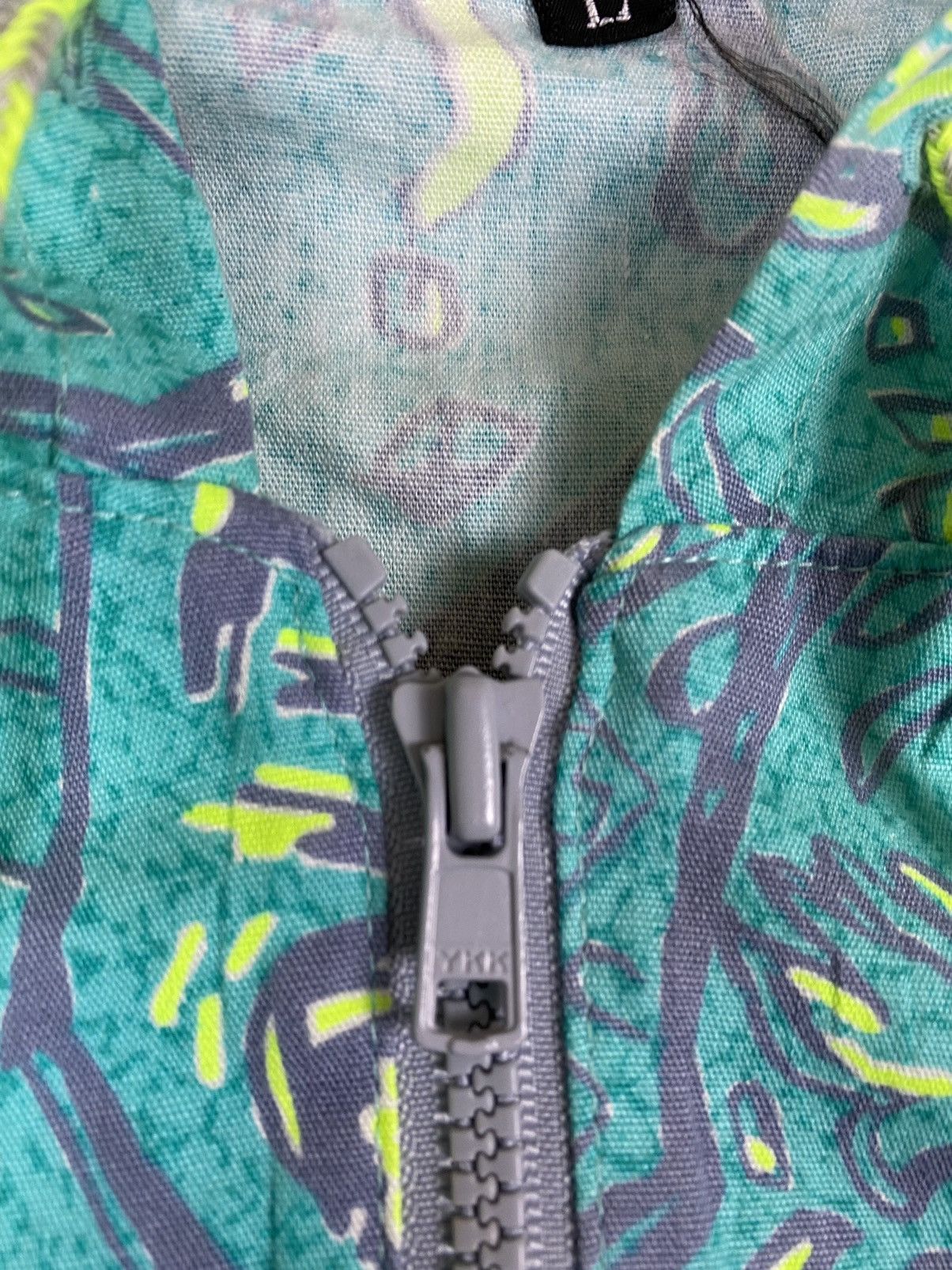 Vintage STEAL 🔥 Vintage Art Fullprint Sweater Zipper Hoodie cw21 Size US L / EU 52-54 / 3 - 3 Thumbnail