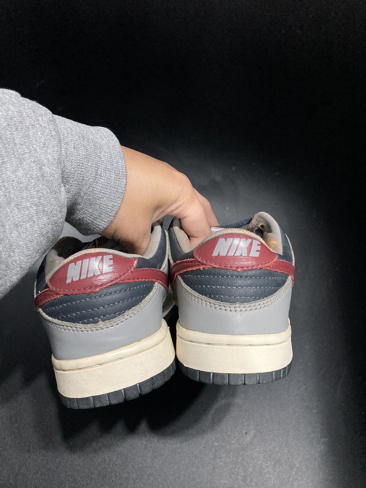 Nike Dunk Low PRO B Med Grey / Team Red - Anthracite Size US 6 / IT 36 - 5 Thumbnail