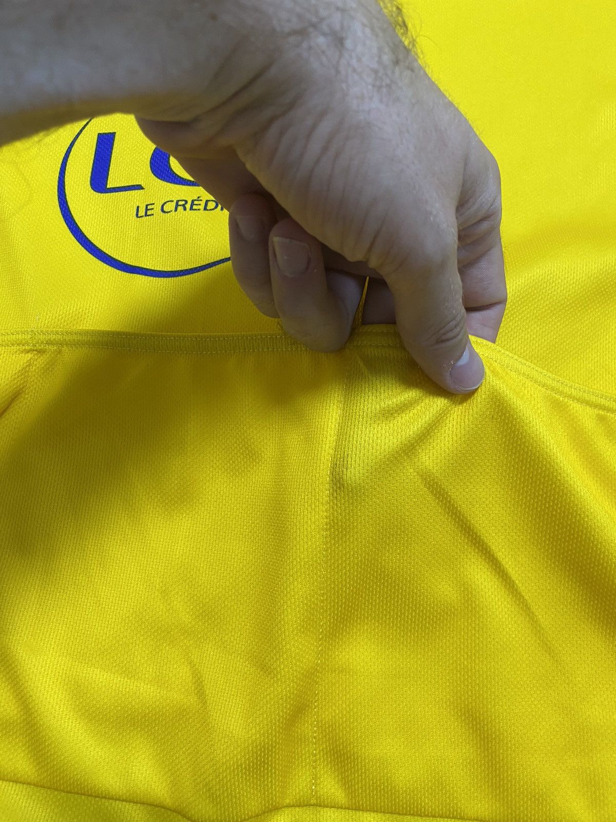 Nike 2006 Nike Tour de France LCL Retro Bike Yellow Jersey Size US L / EU 52-54 / 3 - 8 Thumbnail