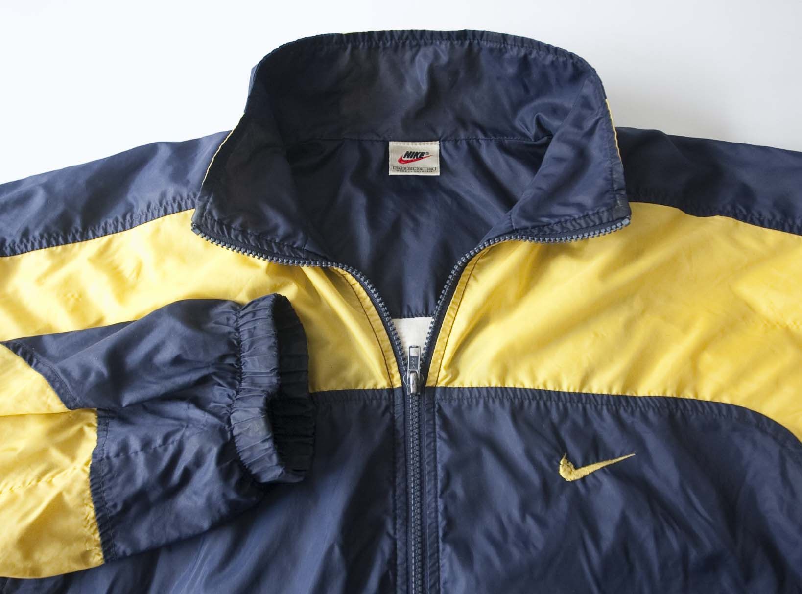 Nike × Vintage Nike Vintage Track Jacket Full Zip Size L /XL Size US XL / EU 56 / 4 - 1 Thumbnail