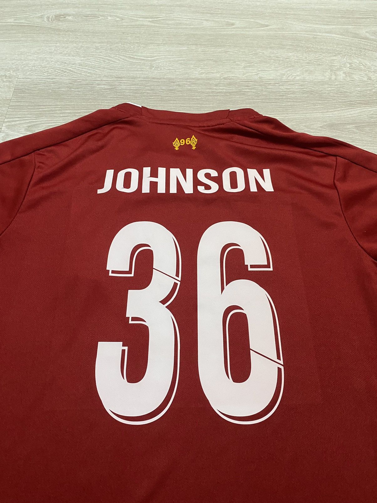 New Balance Liverpool New Balance Jersey #36 Johnson sz S Size US S / EU 44-46 / 1 - 9 Thumbnail