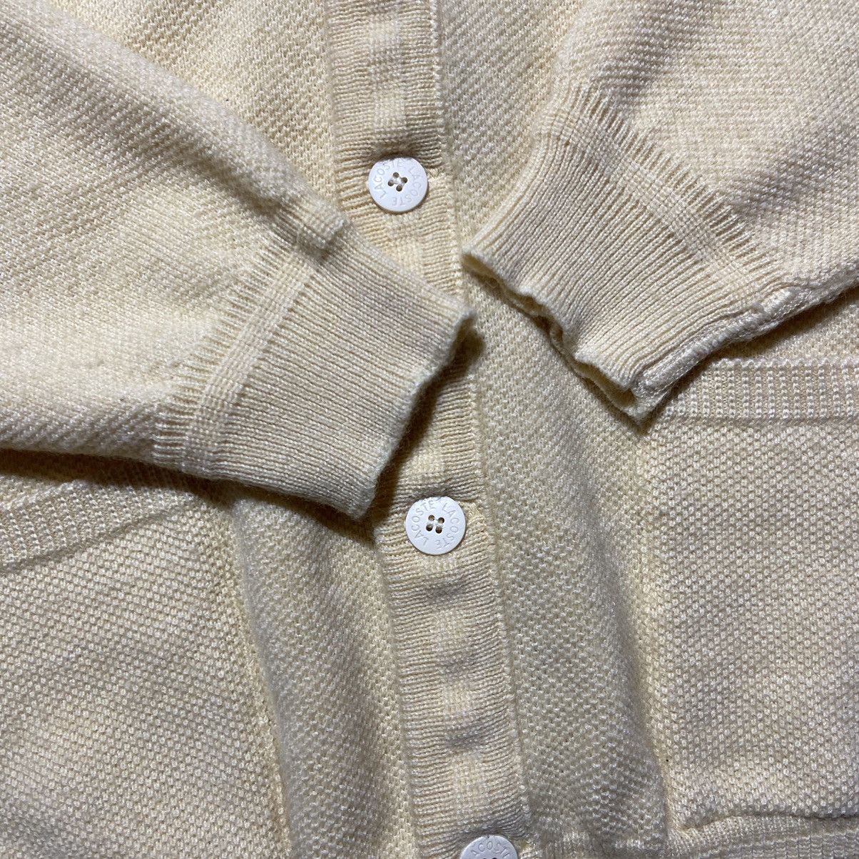 Lacoste Vintage 90s Lacoste Yellow Cardigan Tyler The Creator Style Size US M / EU 48-50 / 2 - 5 Thumbnail