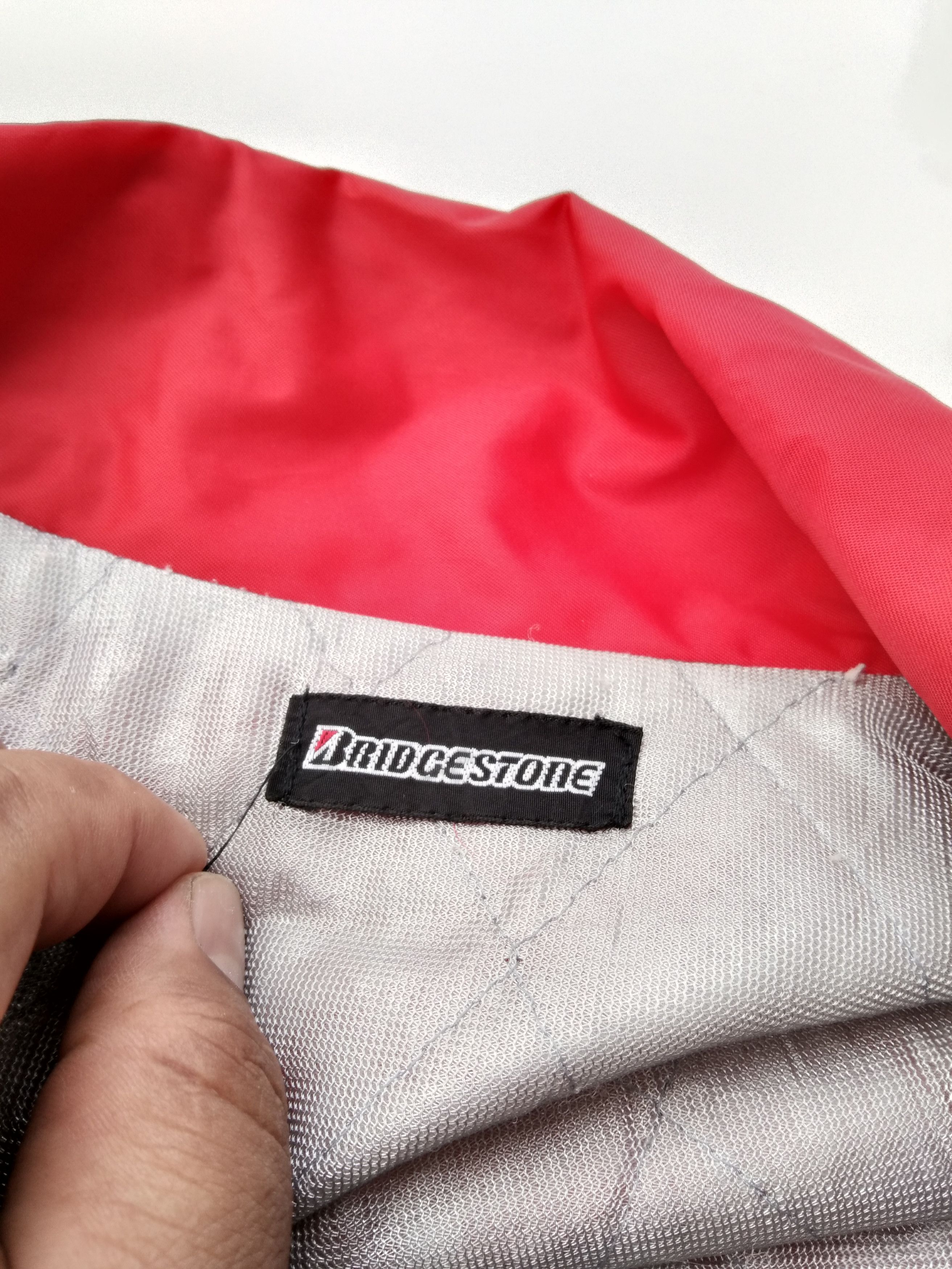 Japanese Brand BRIDGESTONE RACING MEN'S LIGHT JACKET Size US L / EU 52-54 / 3 - 13 Thumbnail
