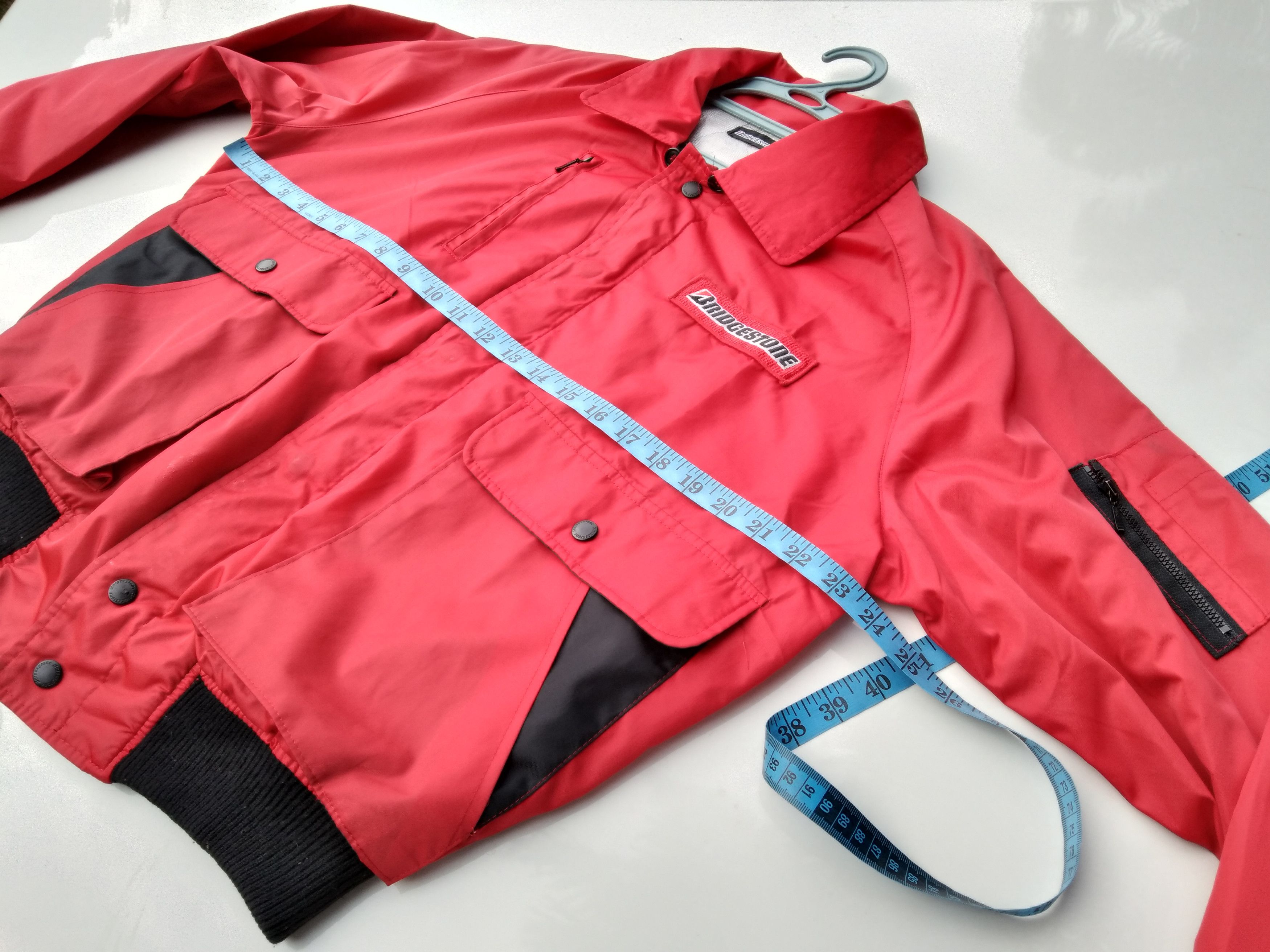 Japanese Brand BRIDGESTONE RACING MEN'S LIGHT JACKET Size US L / EU 52-54 / 3 - 16 Thumbnail