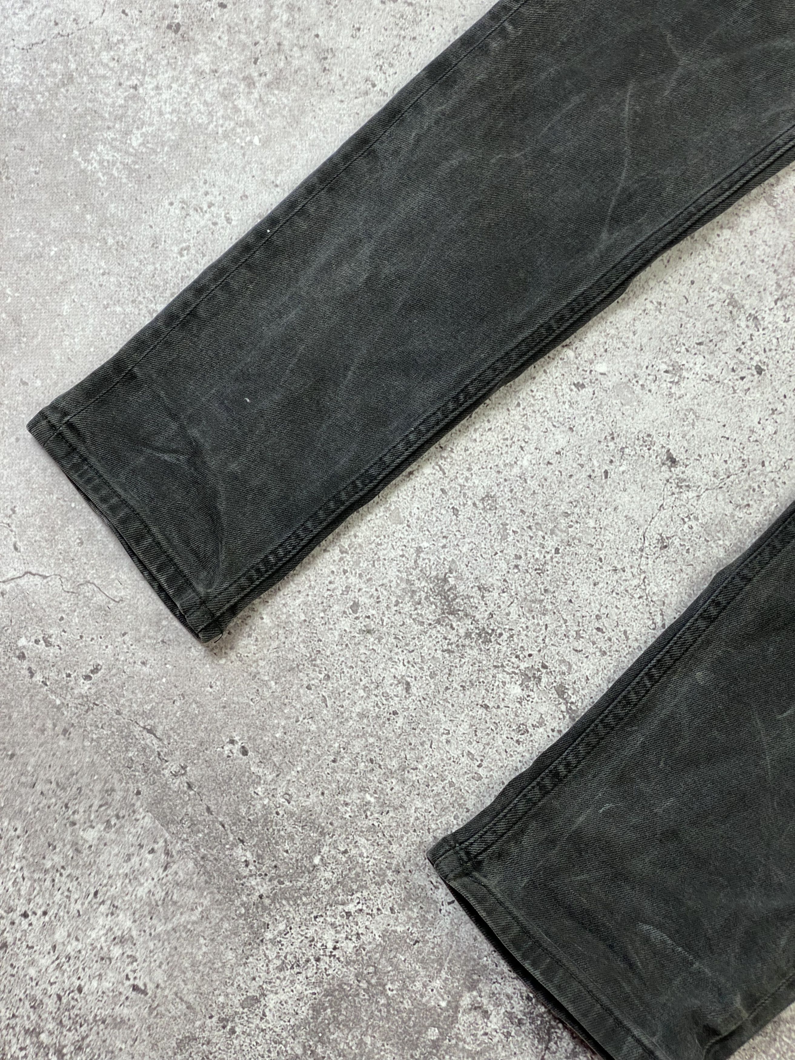 Allsaints AllSaints Rex Faded Wash Repair Slim Fit Jeans Size US 32 / EU 48 - 10 Thumbnail