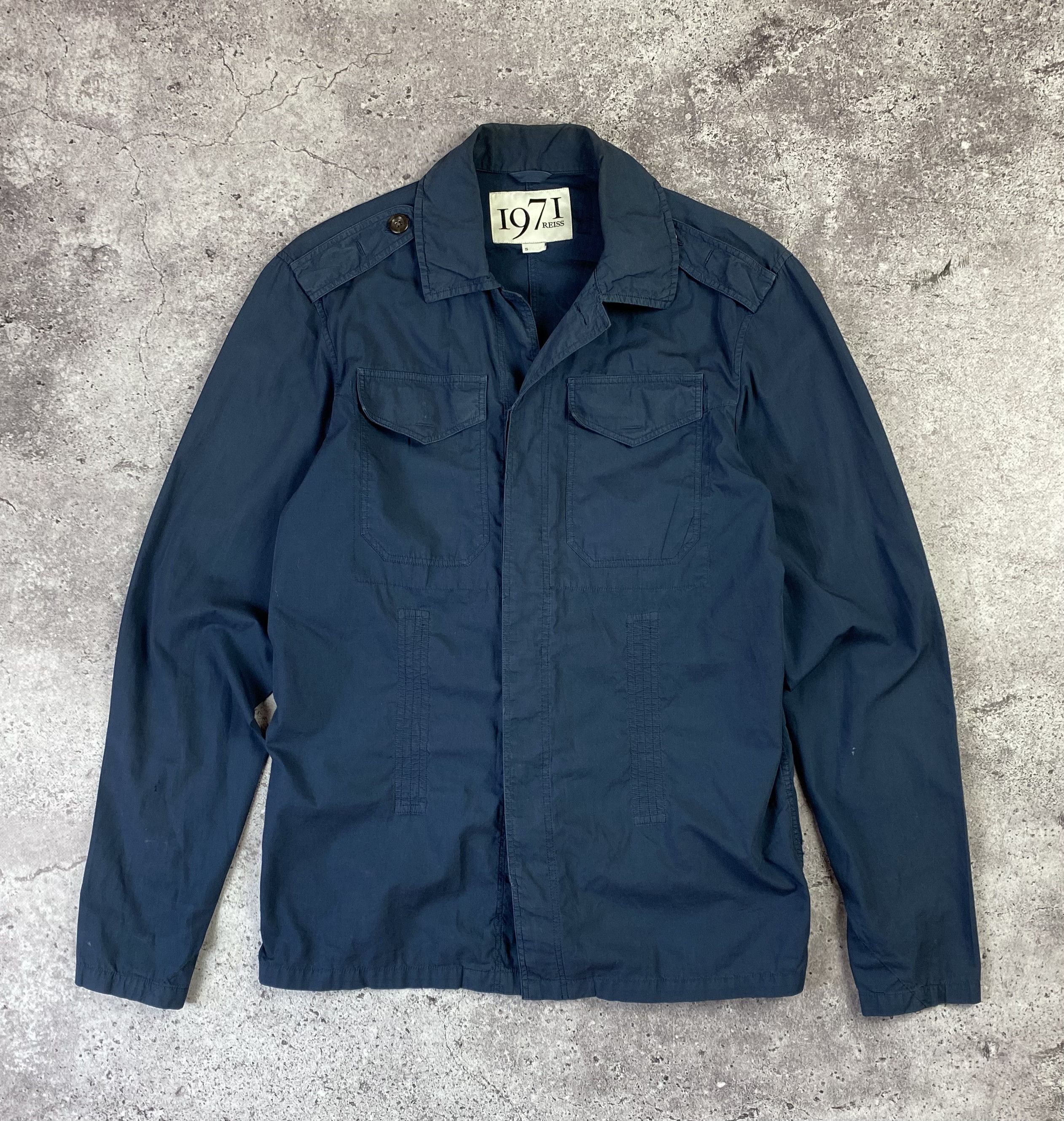 Reiss Reiss Cotton OverShirt Jacket MultiPocket Size US S / EU 44-46 / 1 - 1 Thumbnail