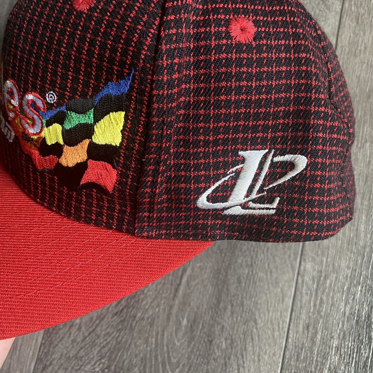 Logo Athletic Vintage 1990s Logo Athletic Skittles Racing Team NASCAR Hat Size ONE SIZE - 3 Thumbnail