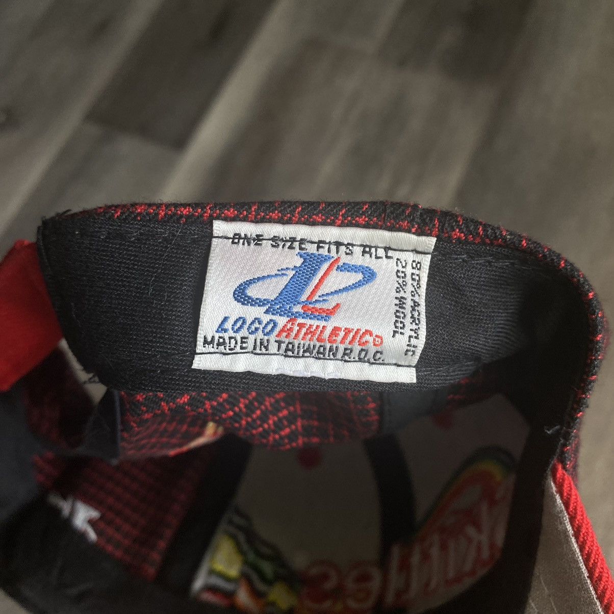Logo Athletic Vintage 1990s Logo Athletic Skittles Racing Team NASCAR Hat Size ONE SIZE - 8 Thumbnail