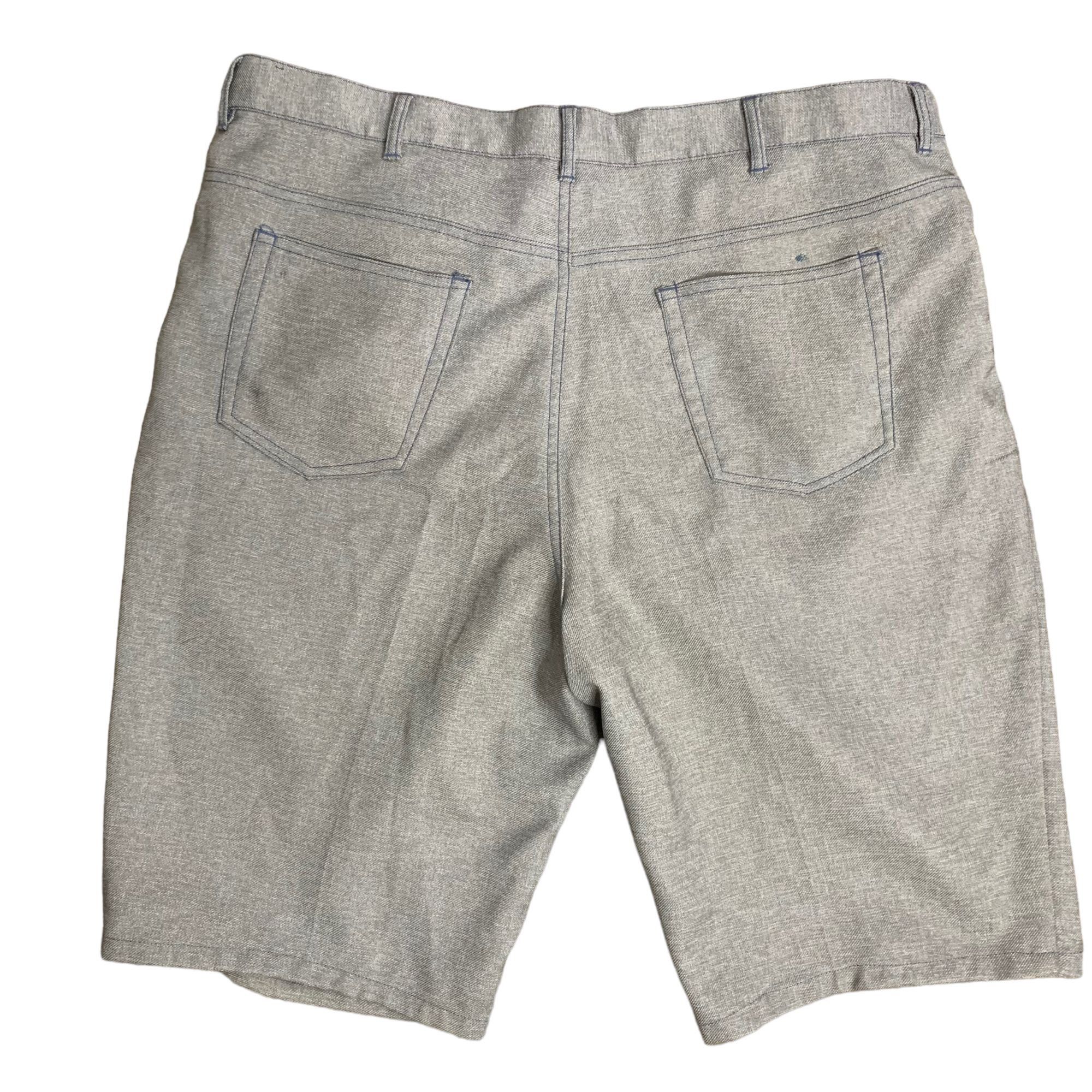 Haband Vintage Haband Fit Forever Shorts 40 Grey High Rise Pockets Size US 40 / EU 56 - 5 Thumbnail