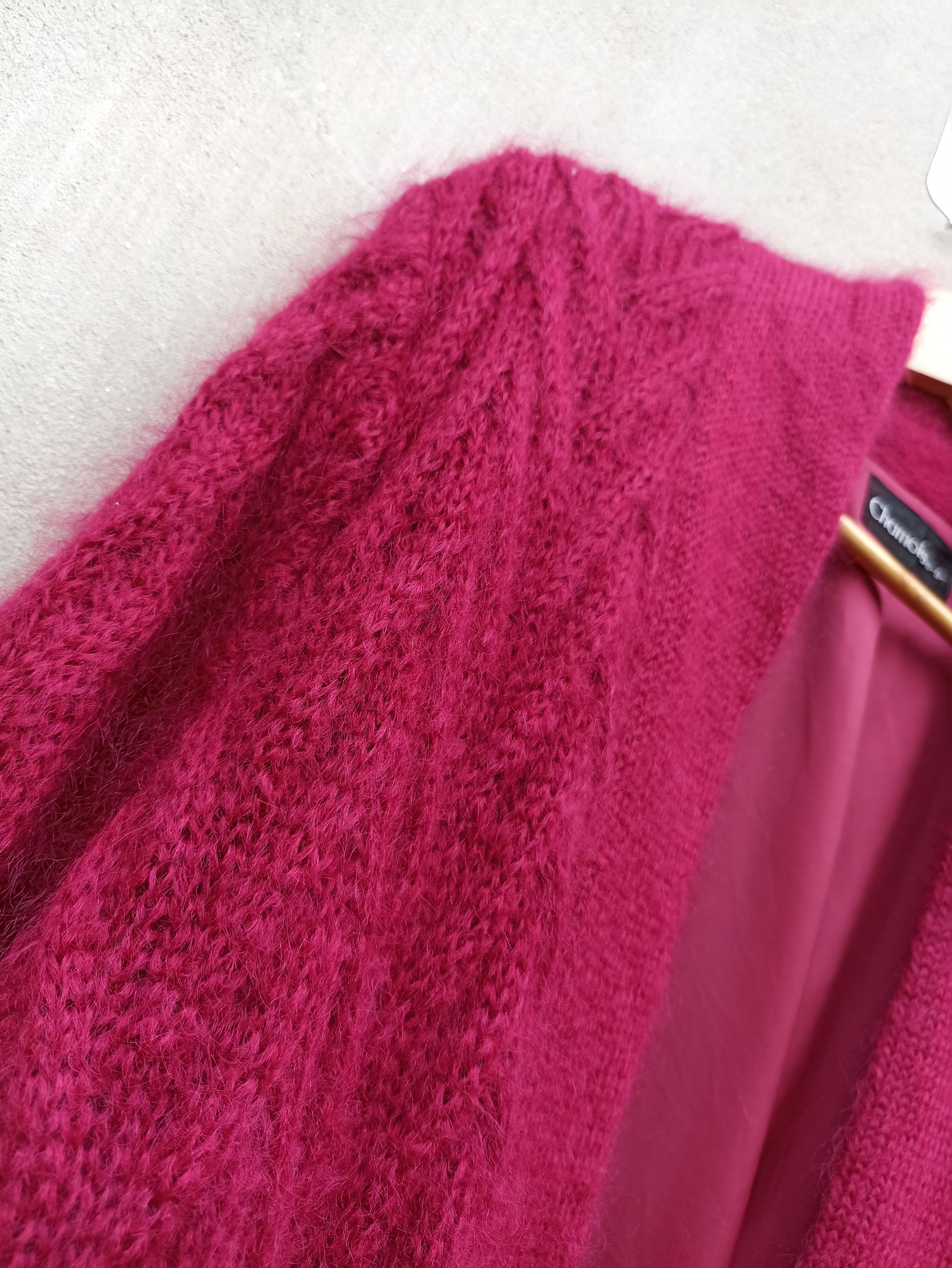 Japanese Brand × Vintage Vintage Chamois Mohair knit Cardigan Size US M / EU 48-50 / 2 - 4 Thumbnail