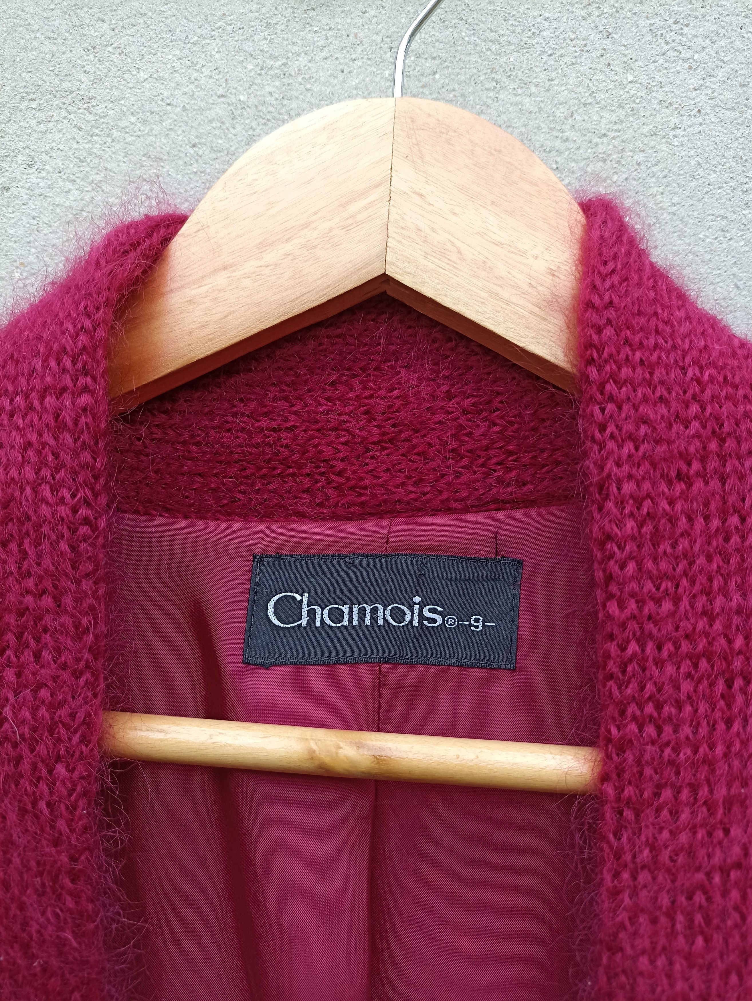 Japanese Brand × Vintage Vintage Chamois Mohair knit Cardigan Size US M / EU 48-50 / 2 - 7 Thumbnail