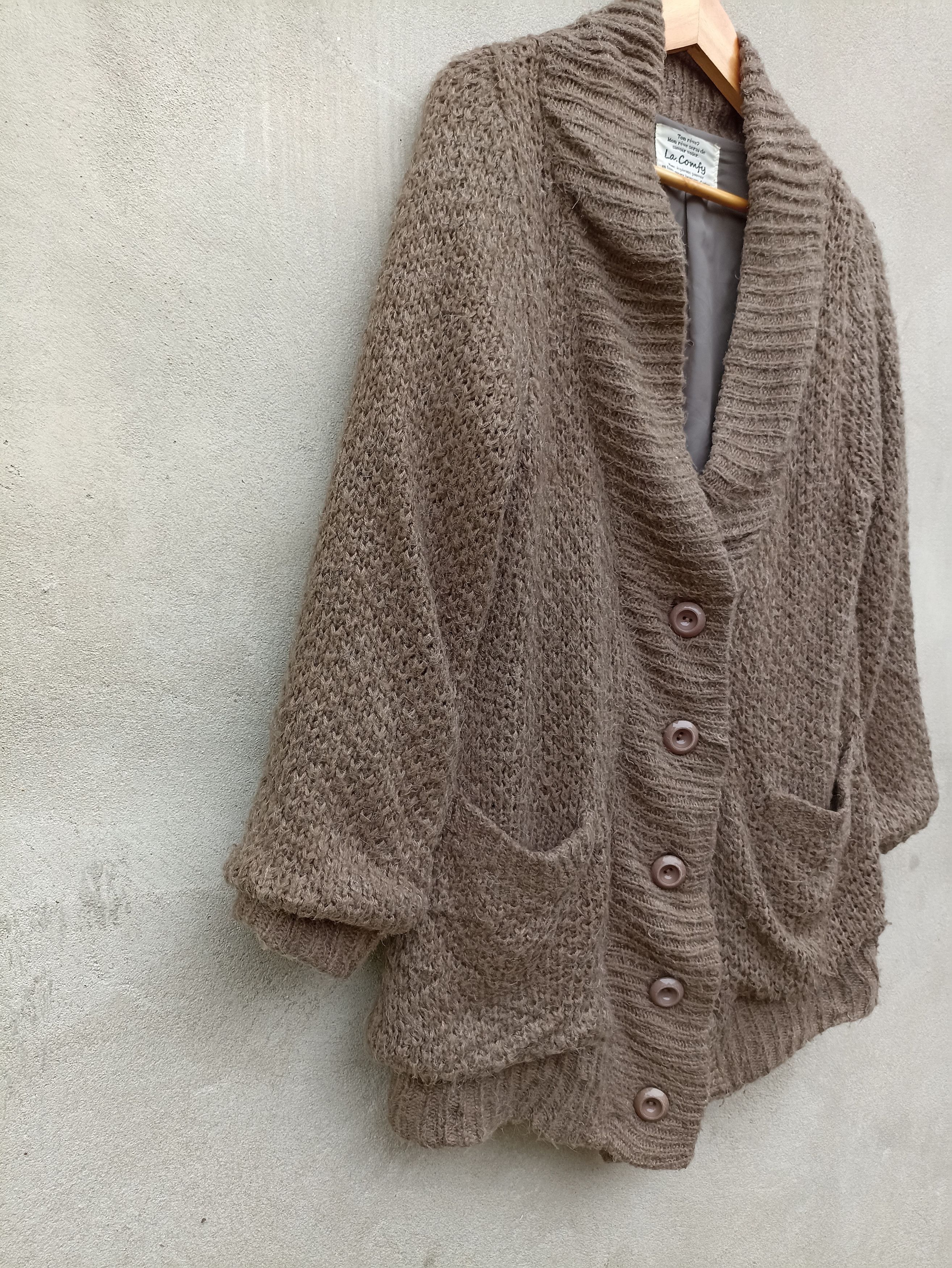 Japanese Brand × Vintage Vintage La.Comfy Mohair Cardigan Jacket Size US S / EU 44-46 / 1 - 3 Thumbnail