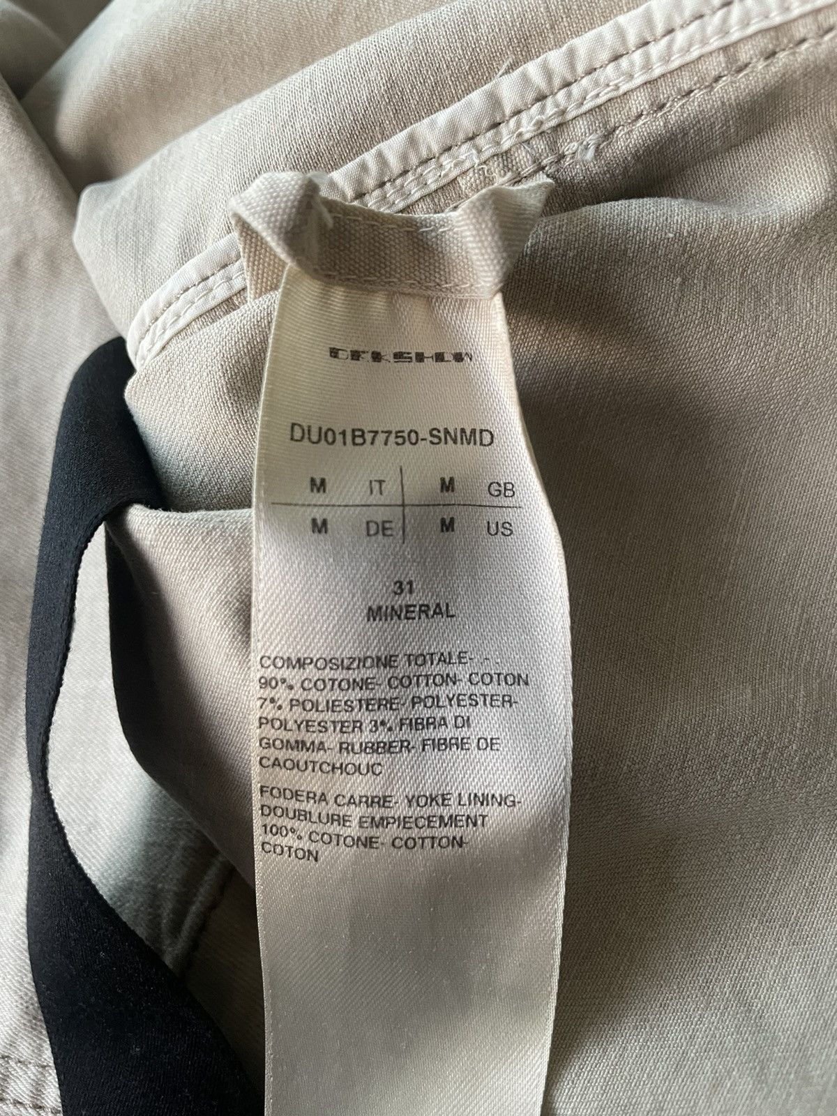Rick Owens Drkshdw $1,500 Brand New Limited Edition Rick Owens Shirt Size US M / EU 48-50 / 2 - 7 Thumbnail