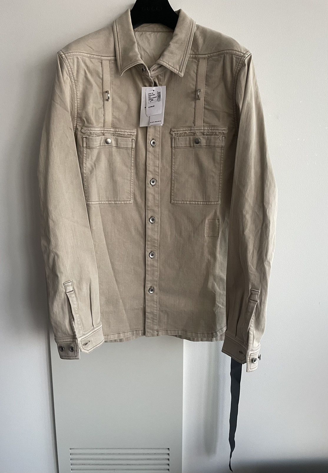 Pre-owned Rick Owens X Rick Owens Drkshdw $1 In Cream