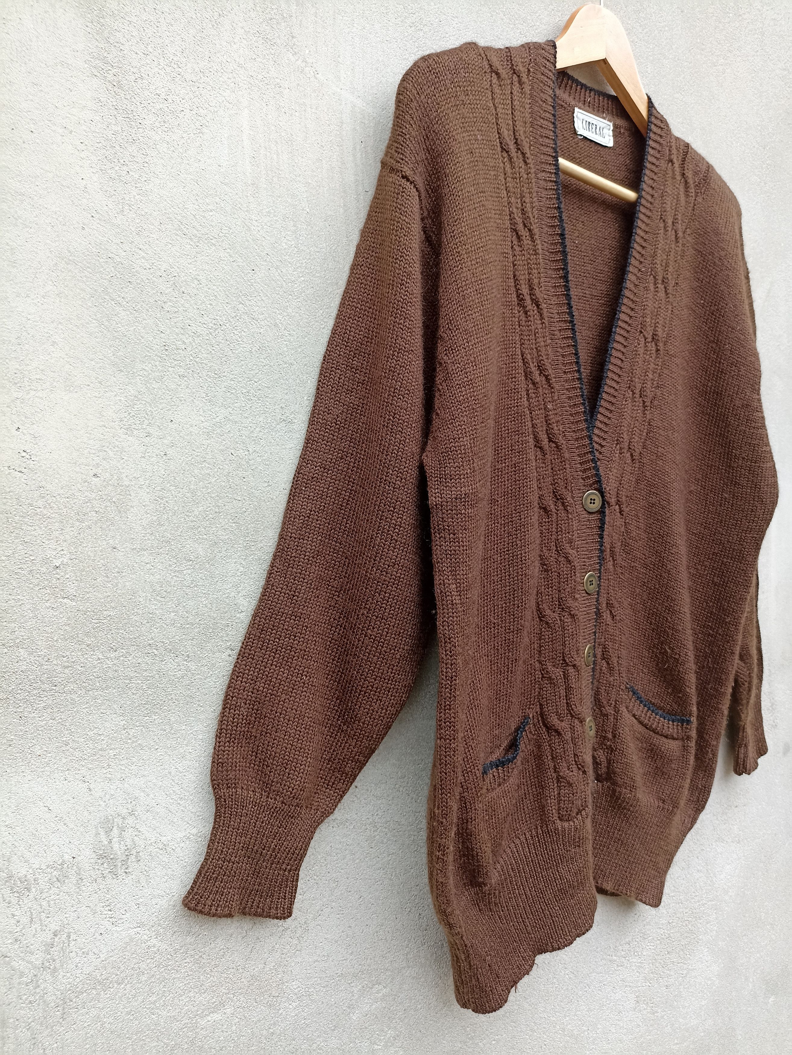 Japanese Brand × Vintage Vintage Liberal Cardigan Knit Sweater Size US M / EU 48-50 / 2 - 3 Thumbnail