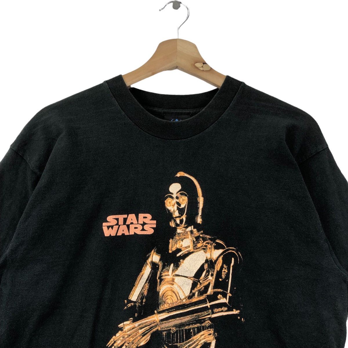 Star Wars Vintage 90s DROID STAR WARS Movie Character T-Shirt Size US L / EU 52-54 / 3 - 3 Thumbnail
