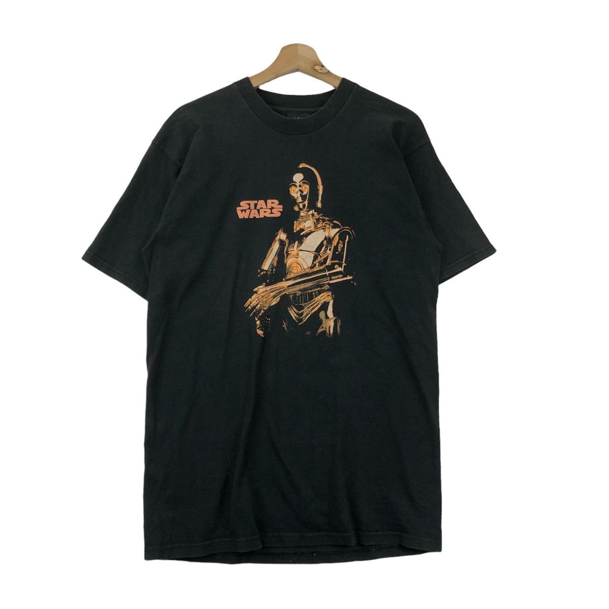 Star Wars Vintage 90s DROID STAR WARS Movie Character T-Shirt Size US L / EU 52-54 / 3 - 2 Thumbnail