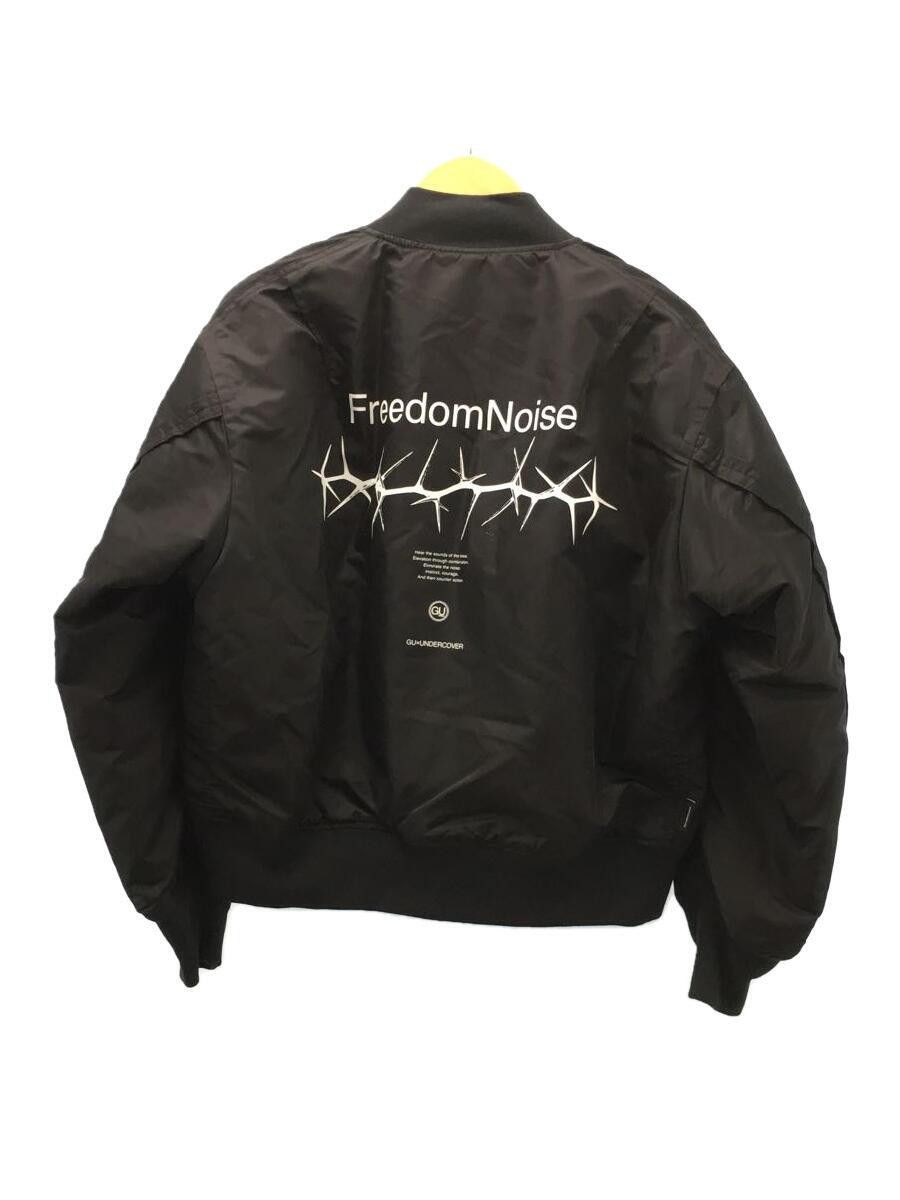 Image of Undercover Freedomnoise Flight Jacket in Black, Men's (Size Small)