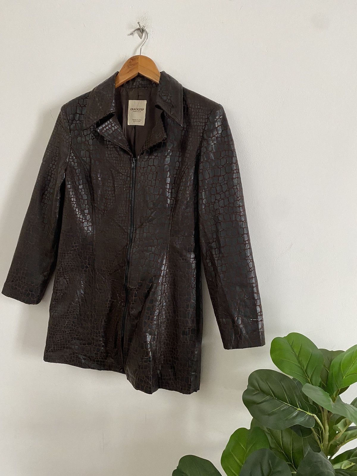 Japanese Brand × Yohji Yamamoto Jacket CRACKSTEP AU JAPON made in 🇯🇵 design Leapord Size M / US 6-8 / IT 42-44 - 6 Thumbnail