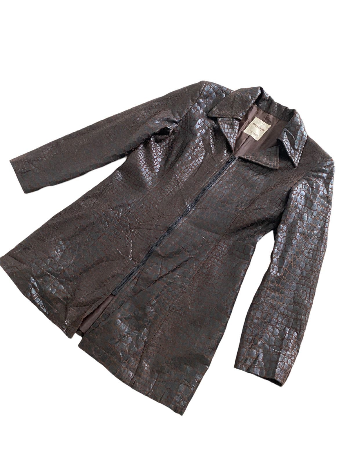 Japanese Brand × Yohji Yamamoto Jacket CRACKSTEP AU JAPON made in 🇯🇵 design Leapord Size M / US 6-8 / IT 42-44 - 3 Thumbnail