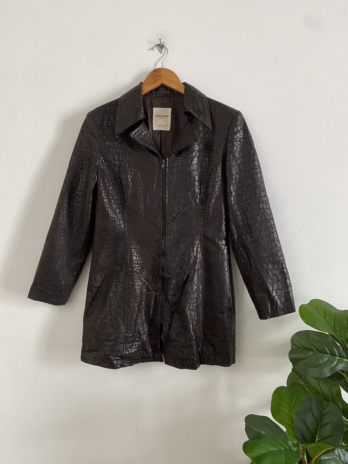 Japanese Brand × Yohji Yamamoto Jacket CRACKSTEP AU JAPON made in 🇯🇵 design Leapord Size M / US 6-8 / IT 42-44 - 1 Thumbnail