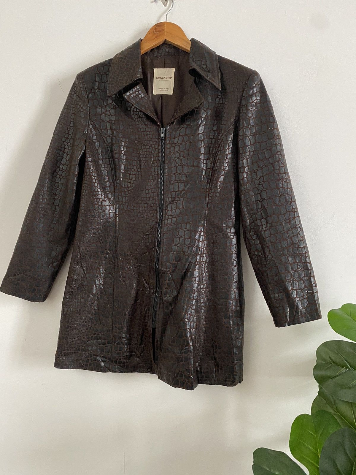 Japanese Brand × Yohji Yamamoto Jacket CRACKSTEP AU JAPON made in 🇯🇵 design Leapord Size M / US 6-8 / IT 42-44 - 7 Thumbnail