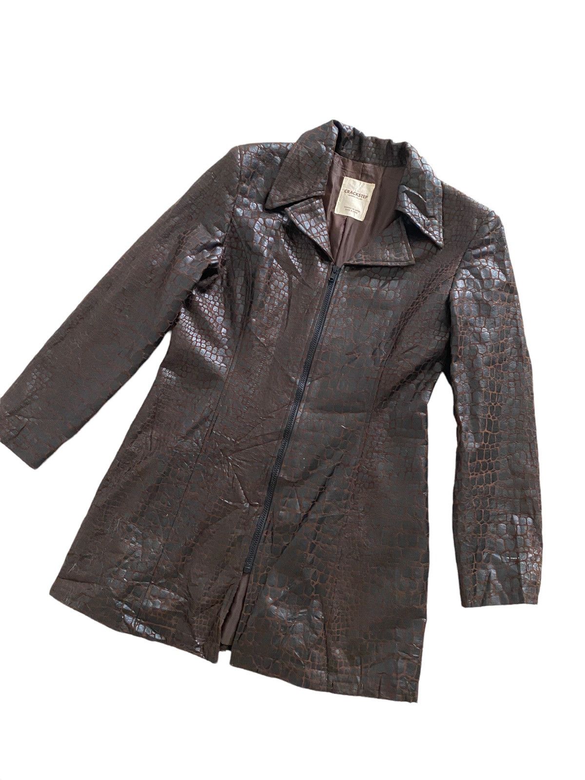 Japanese Brand × Yohji Yamamoto Jacket CRACKSTEP AU JAPON made in 🇯🇵 design Leapord Size M / US 6-8 / IT 42-44 - 2 Thumbnail