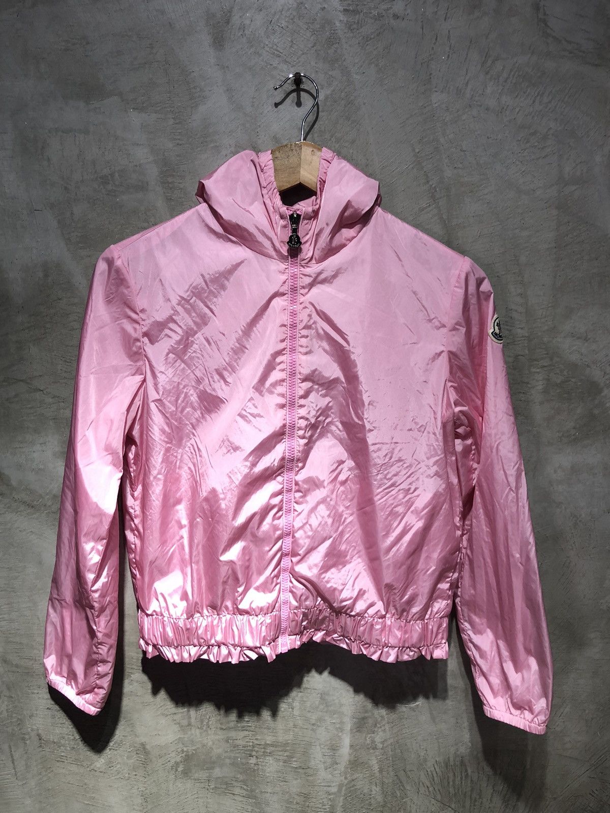 image of Moncler Light Jacket Windbreaker Pink, Men's (Size Small)