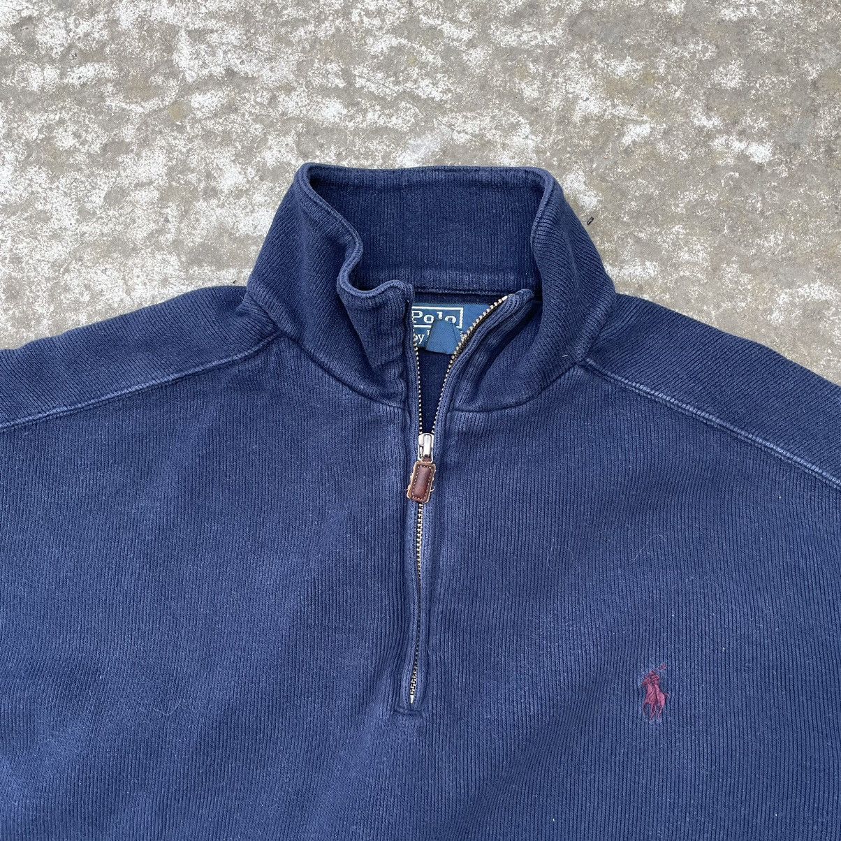 Polo Ralph Lauren Vintage Polo Ralph Lauren Zip 1/4 Sweater 90s Y2K Streetstyl Size US L / EU 52-54 / 3 - 6 Thumbnail