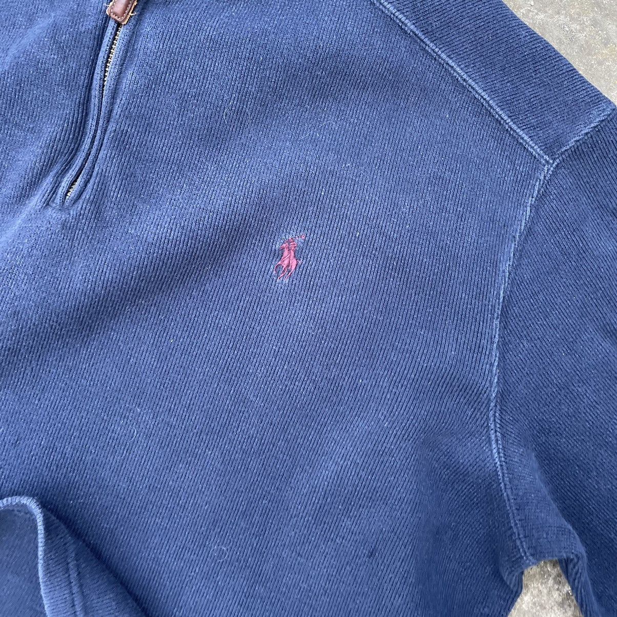 Polo Ralph Lauren Vintage Polo Ralph Lauren Zip 1/4 Sweater 90s Y2K Streetstyl Size US L / EU 52-54 / 3 - 8 Thumbnail